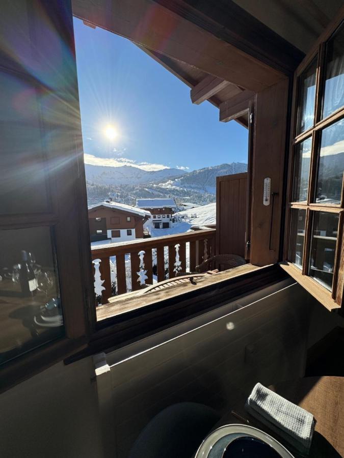 Chalet Le Repaire Proche Piste Межев Екстер'єр фото