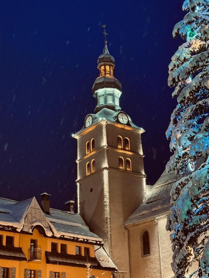 Chalet Le Repaire Proche Piste Межев Екстер'єр фото
