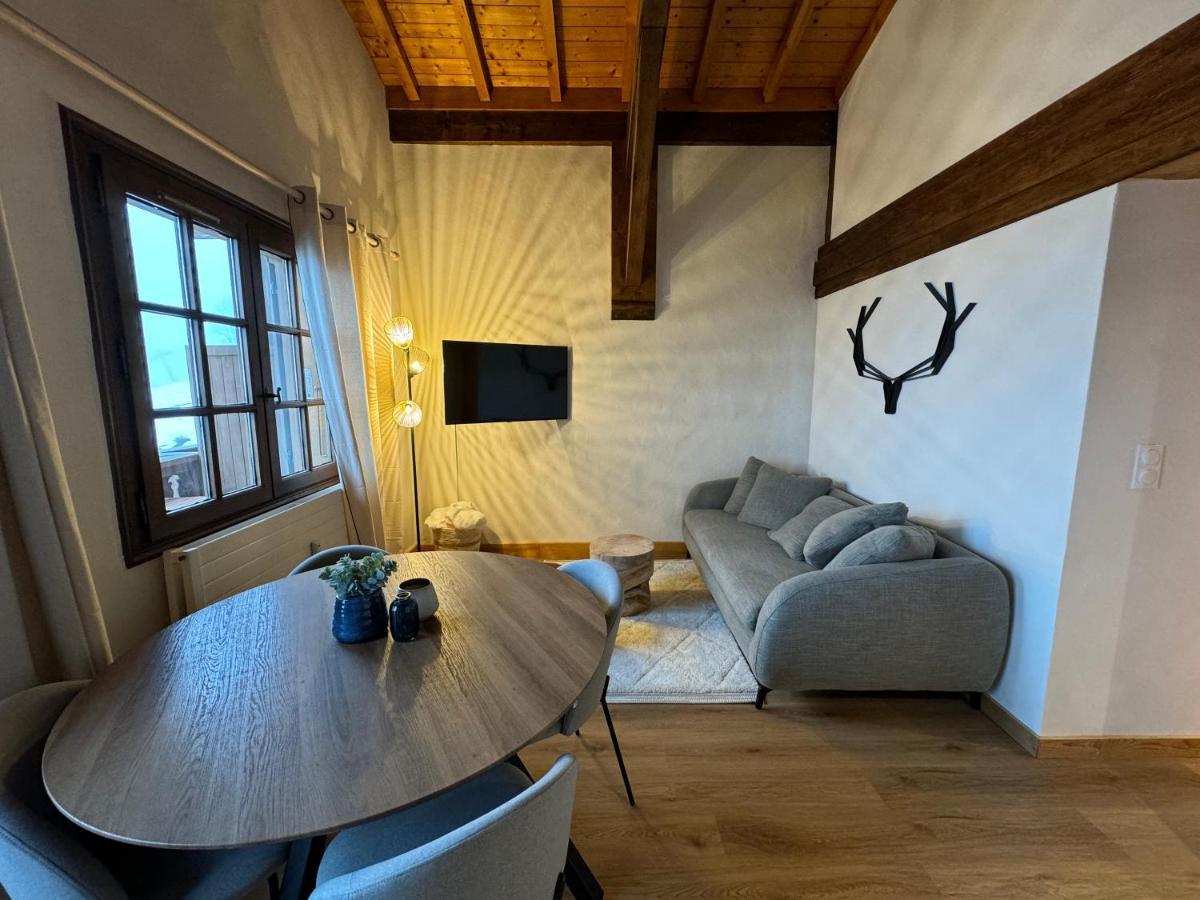 Chalet Le Repaire Proche Piste Межев Екстер'єр фото