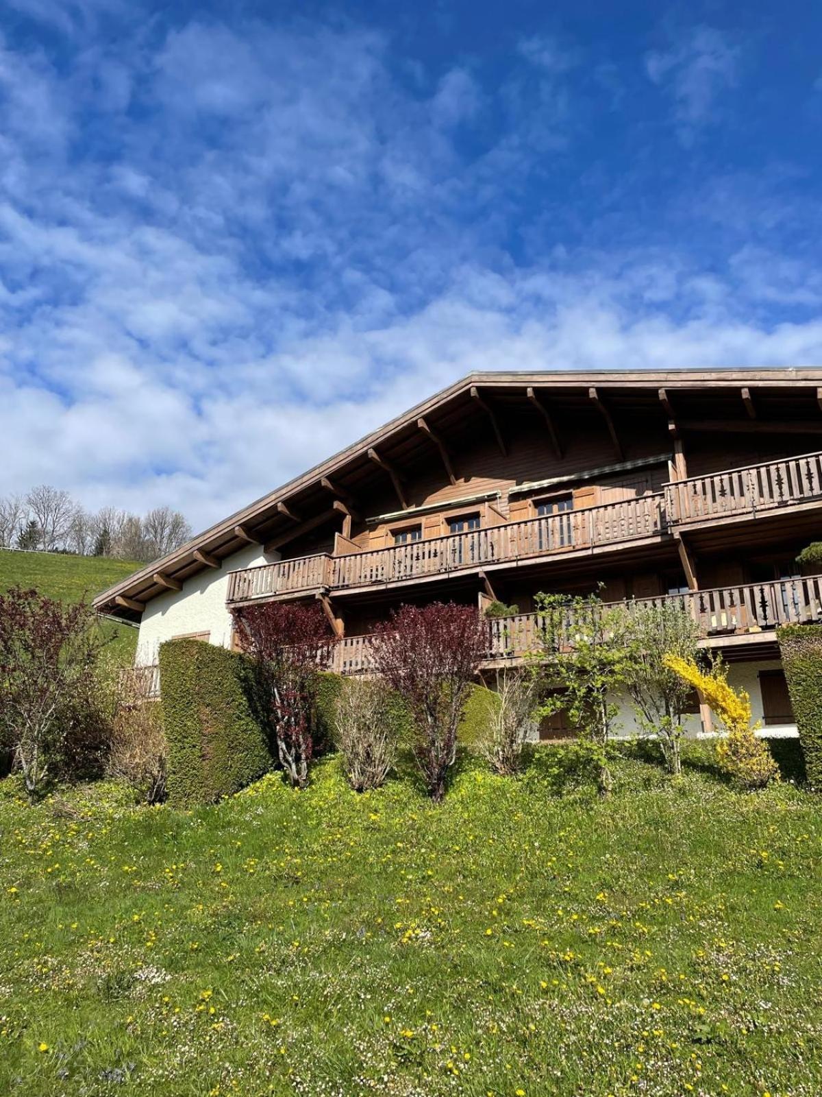 Chalet Le Repaire Proche Piste Межев Екстер'єр фото